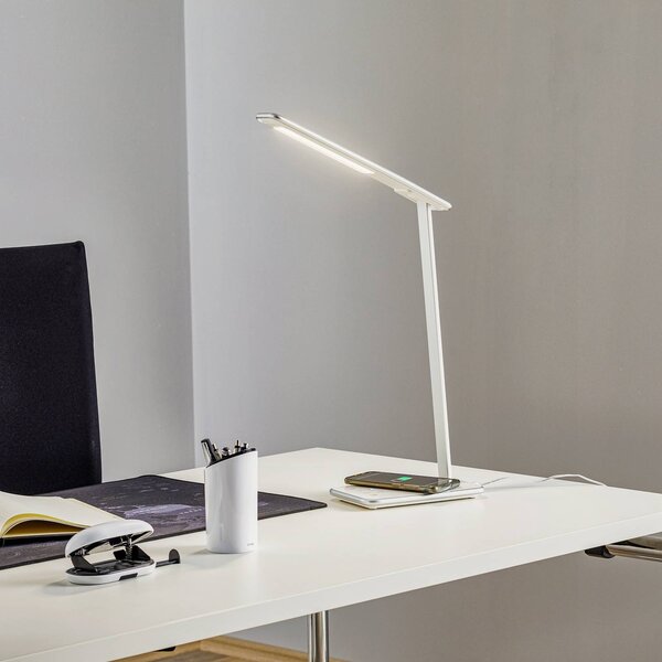 Aluminor Lampada da scrivania Orbit, dimmerabile, Cromo / Argento, Studio / Ufficio, Metallo, Moderno, Lampada da tavolo LED