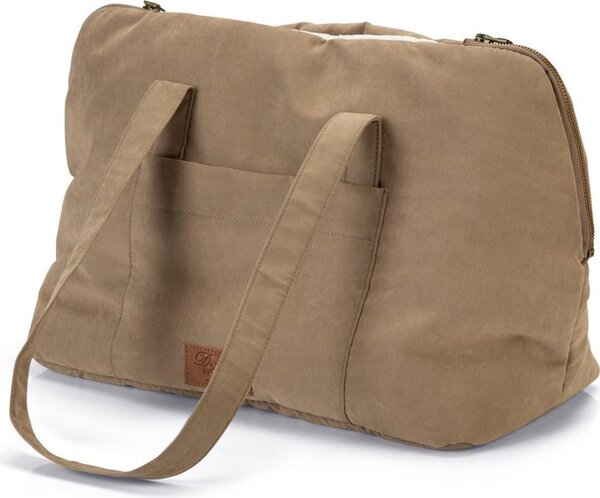 Designed by Lotte Trasportino per cani Bundu beige 40 x 20 x 28 cm