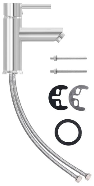 Rubinetto per Lavabo del Bagno Finitura Cromo 30x176 mm
