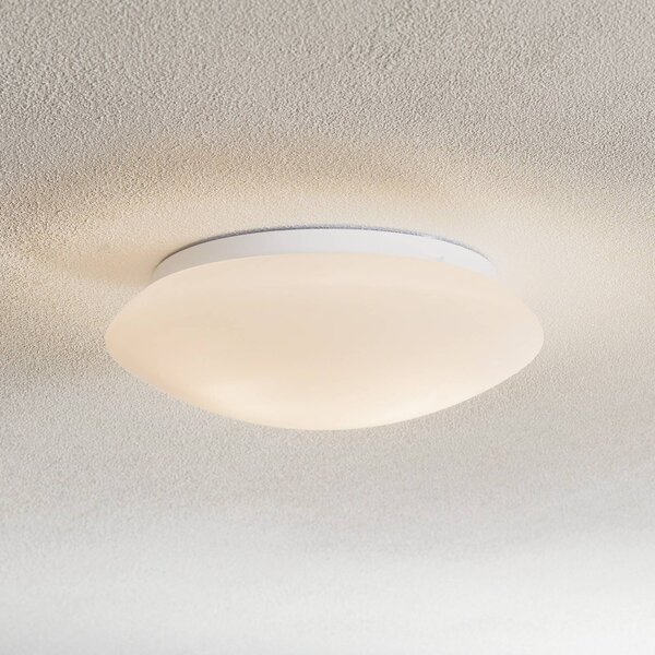 Plafoniera soffitto Gjovik Argon, dimmerabile, Bianco / Opale, Soggiorno / Sala da pranzo, Vetro, Moderno, Plafoniera