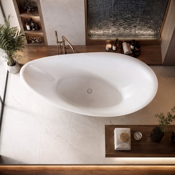 Vasca da bagno freestanding Rea Maris 180