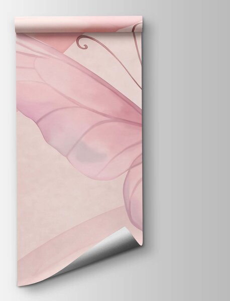 Carta da parati Gruppo di farfalle in volo, Carta da parati Farfalle, Carta da parati popolare, t00911 - Tapeko.it