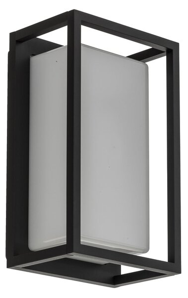 Lampade da esterno Lucande, Ilirian, Nero, Balcone, Alluminio, Moderno
