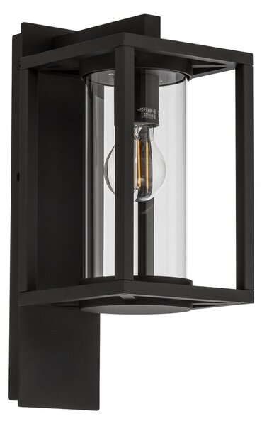 Lampade da esterno Lucande, Ferda, dimmerabile, Nero, Terrazza, Alluminio, Moderno