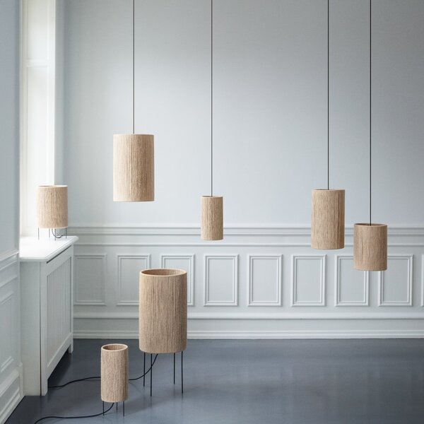 Lampada a sospensione Made By Hand, Ro, dimmerabile, Beige, Camera da letto, Tessuto / Tessile, Scandinavo