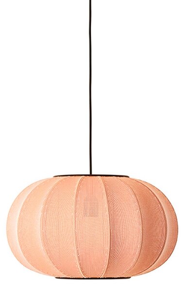 Lampada a sospensione Made By Hand, Knit-Wit 45, dimmerabile, Rosa / Rosé, Soggiorno, Tessuto / Tessile, Scandinavo