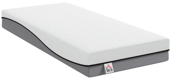 HOMCOM Materasso a molle Insacchettate, 200x90x20 cm, Grigio | Aosom Italy