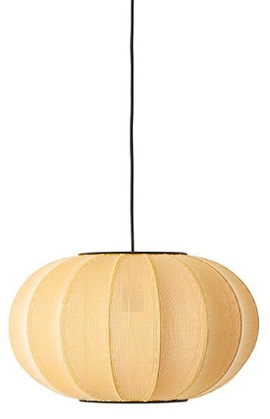 Lampada a sospensione Made By Hand, Knit-Wit 45, dimmerabile, Giallo, Soggiorno, Tessuto / Tessile, Scandinavo