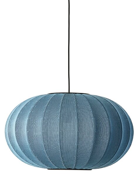 Lampada a sospensione Made By Hand, Knit-Wit 57, dimmerabile, Blu, Soggiorno, Tessuto / Tessile, Scandinavo