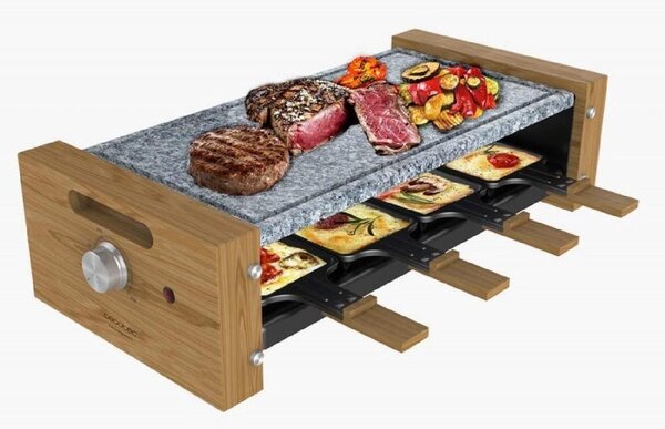 Raclette in legno Cheese&Grill 8400 Wood AllStone Cecotec