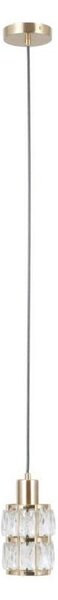 ITALUX PND-40668-1-HBR - Lampadario a sospensione con cavo ALMA 1xE27/40W/230V oro
