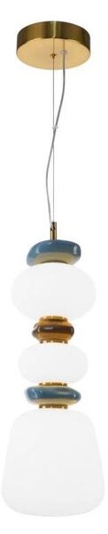 ITALUX PND-94981V-3B-GD - Lampadario LED sospeso con cavo EVANS LED/15W/230V 3000K dorato