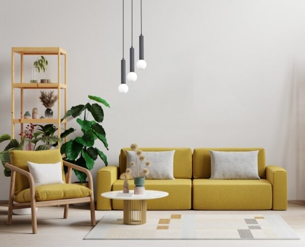 ITALUX PND-33574-3-BK - Lampada a sospensione con cavo FILANO 3xG9/5W/230V nero
