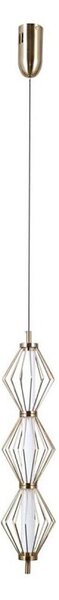 ITALUX PND-34403-3V-HBR - Lampada a sospensione LED su cavo SEVILLA LED/15W/230V 3000K oro