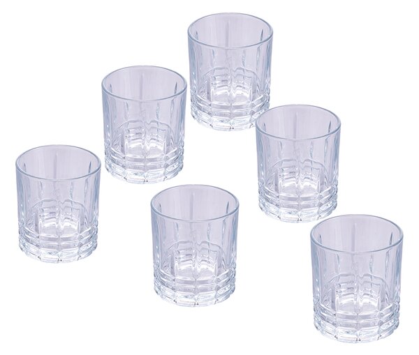 Set 6 Bicchieri Acqua Glace Classic in Vetro VdE Tivoli 1996 Trasparente
