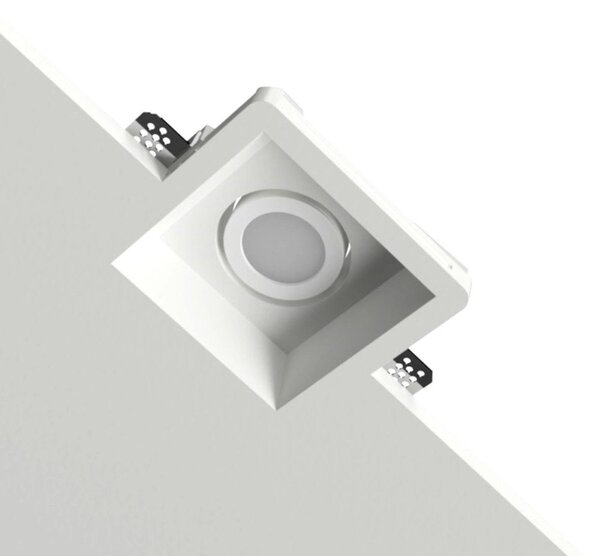 Faretto incasso lampadari bartalini seye q gu10 led gesso verniciabile - Lampadari Bartalini Gesso