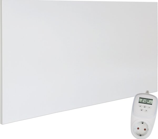 Viesta H700 Riscaldamento a Infrarossi - Bianco, 700 Watt, senza Cornice + Termostato WIFI TH12