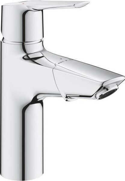 Miscelatore lavabo, bocca estraibile, funzione di risparmio idrico, GROHE Start, set di scarico 1 1/4" Clic Clac