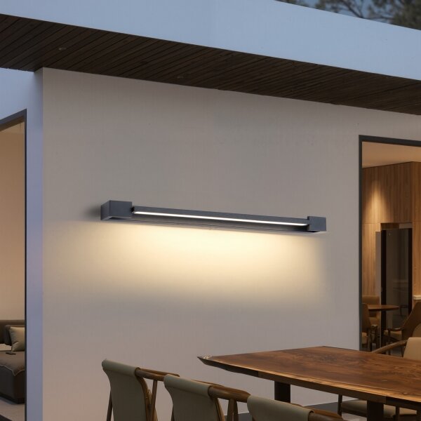 Brilagi-LED Illuminazione per specchio da bagno AQUA LINE LED/36W/230V 120 cm IP44 antracite