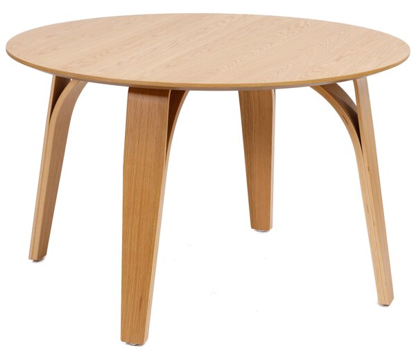 BOLZANO 1200 Rovere Naturale - TAVOLO ROTONDO IN LEGNO PER CUCINA SALA DA PRANZO SOGGIORNO MODERN CLASSIC
