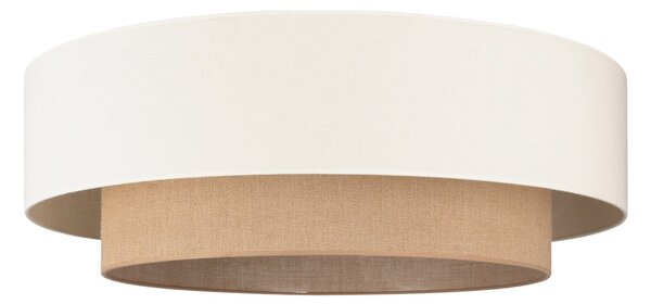 Plafoniera Duolla, Boho, Beige, Corridoio, Tessuto / Tessile, Boho