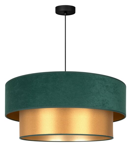 Lampada a sospensione Duolla, Dorina, Verde, Camera da letto, Tessuto / Tessile, Giovanile