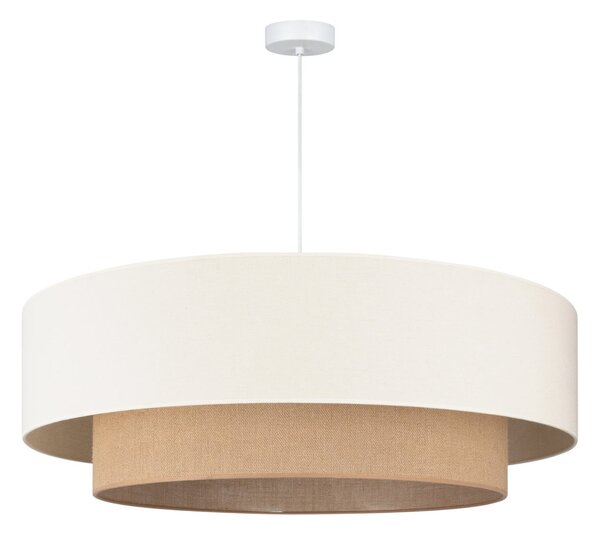 Lampada a sospensione Duolla, Boho, Beige, Camera da letto, Tessuto / Tessile, Boho