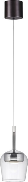 Paul Neuhaus lampada a sospensione Q-KON LWH 21x21x200 cm argento Lampada a sospensione
