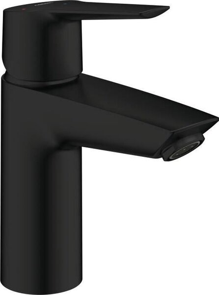 Miscelatore monocomando per lavabo - GROHE Start - 235512432 - Nero opaco - Misura S - Bocca di erogazione standard - Risparmio idrico
