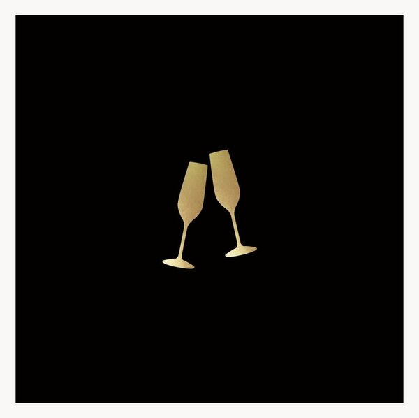 Set di 40 tovaglioli di carta To Cheers