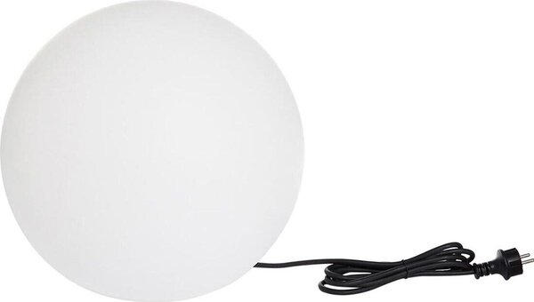 Luce LED per esterni a forma sferica, cablata - bianco, Bobby Ø 60 cm, attacco E27