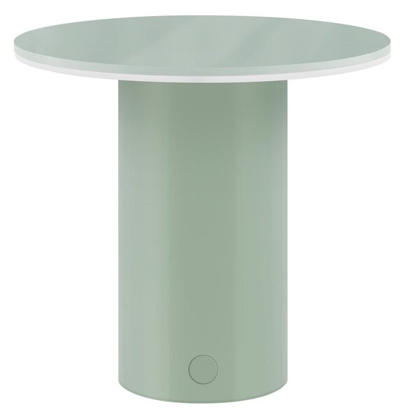 Lampada da tavolo LED dimmerabile verde menta (altezza 18 cm) Fungo - Remember