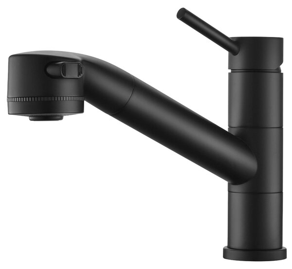 Solidchoice - Rubinetto da cucina con erogatore estraibile e rotazione a 360°
