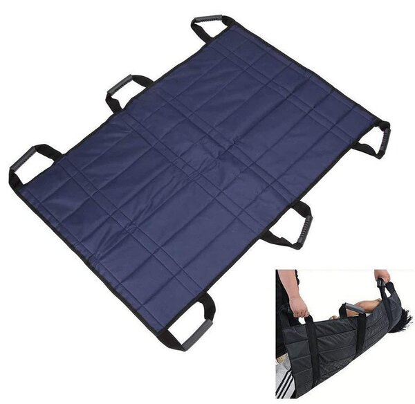 Solidchoice - Materasso posizionatore con 6 maniglie rinforzate