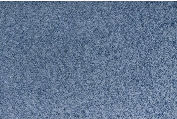 Letto matrimoniale imbottito blu con griglia 180x200 cm Tina - Ropez