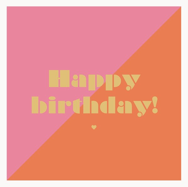 Set di 40 tovaglioli di carta Happy Birthday