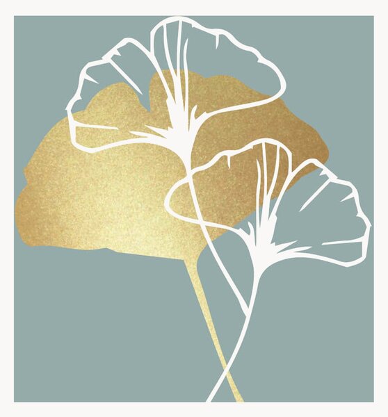 Set di 40 tovaglioli di carta Golden Gingko