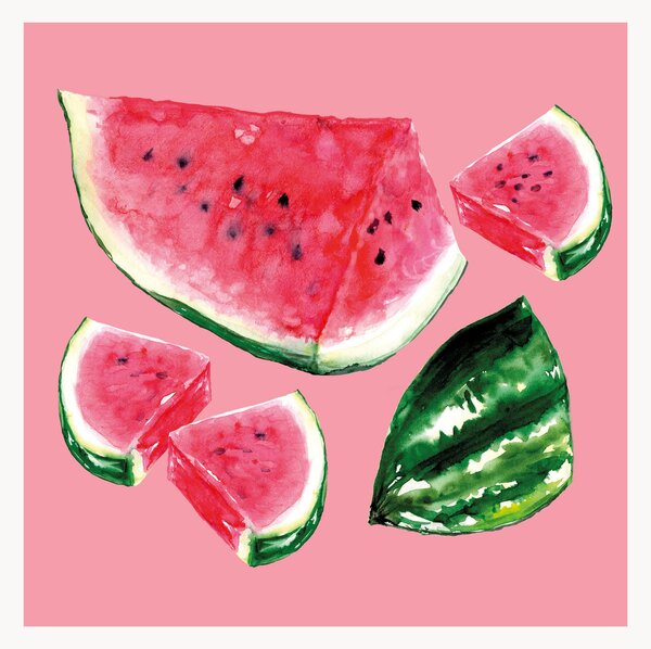 Set di 40 tovaglioli di carta Melon