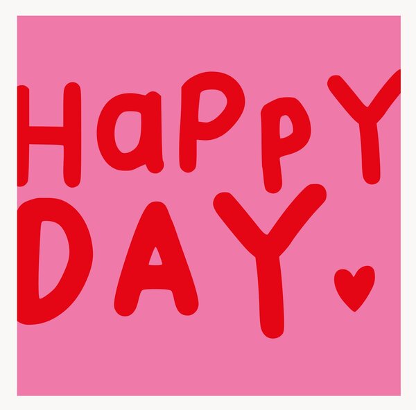 Set di 40 tovaglioli di carta Happy Heart