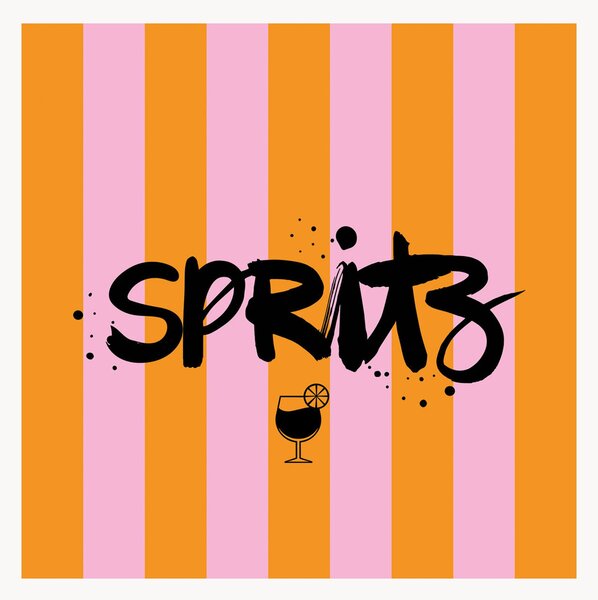 Set di 40 tovaglioli di carta Spritz