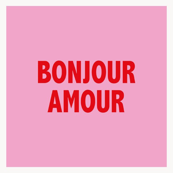 Set di 40 tovaglioli di carta Bonjour Amour