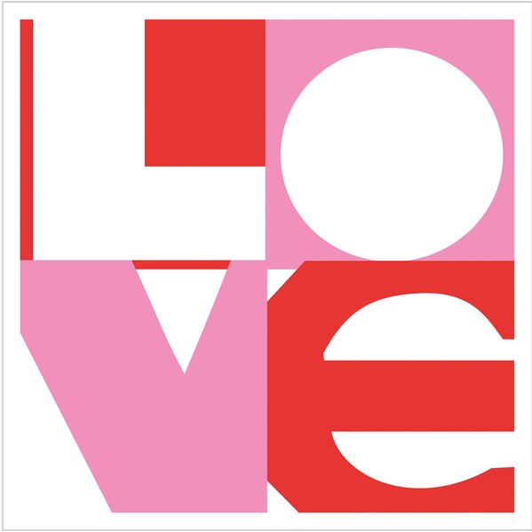 Set di 40 tovaglioli di carta Love Graphic