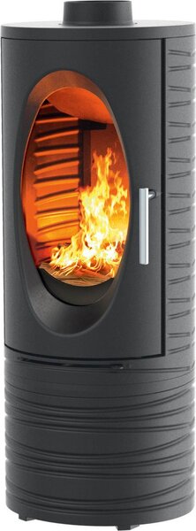 Stufa a legna in ghisa nera da 7kw Godin 420012