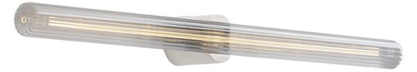 Rossini Potter POT003 applique da bagno con lampadina S14D rigata IP44