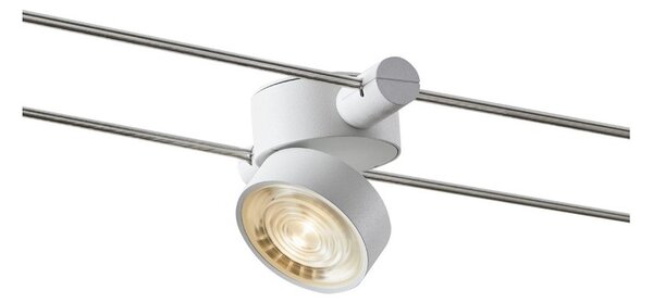 Rossini Wire WIR118 faretto LED per sistema a tesata con struttura bianca 13W