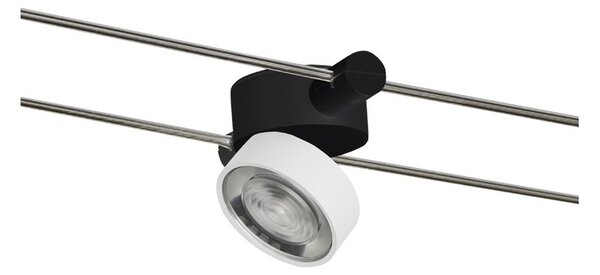 Rossini Wire WIR018 faretto LED per sistema a tesata con struttura nera 13W