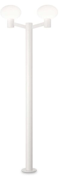 Ideal Lux Clio Mpt2 Bianco lampione alto da giardino