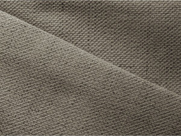 Divano angolare beige allungabile/con contenitore (con penisola a sinistra) Nanea – Makamii