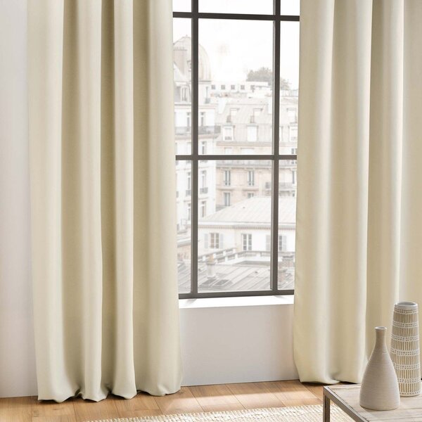 Tenda oscurante color crema 135x240 cm Occult – douceur d'intérieur