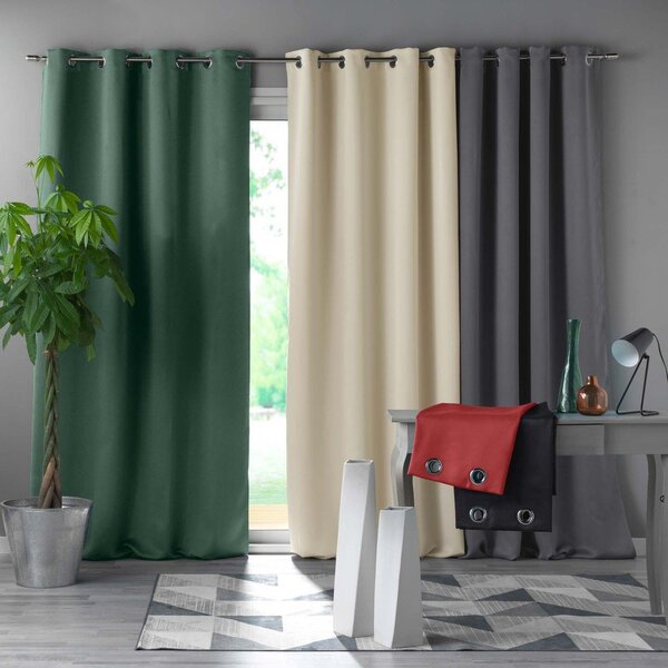 Tenda oscurante color crema 135x240 cm Occult – douceur d'intérieur